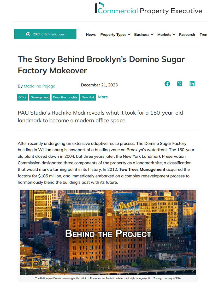 Domino Sugar Refinery su commercialsearch.com
